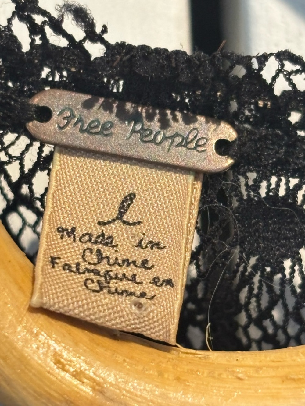 Free People Black Sheer Beach cover-up - Picture 2 of 7
